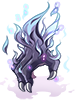 Dark hand